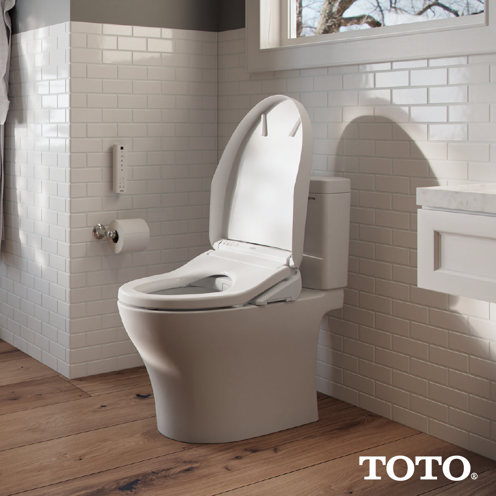 TOTO SW3036R#12 Washlet K300 Electronic Bidet Toilet Seat With Instantaneous Water Heating - Sedona Beige