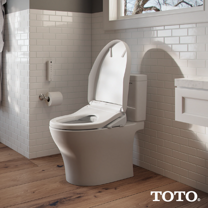 TOTO SW3036R#12 Washlet K300 Electronic Bidet Toilet Seat With Instantaneous Water Heating - Sedona Beige