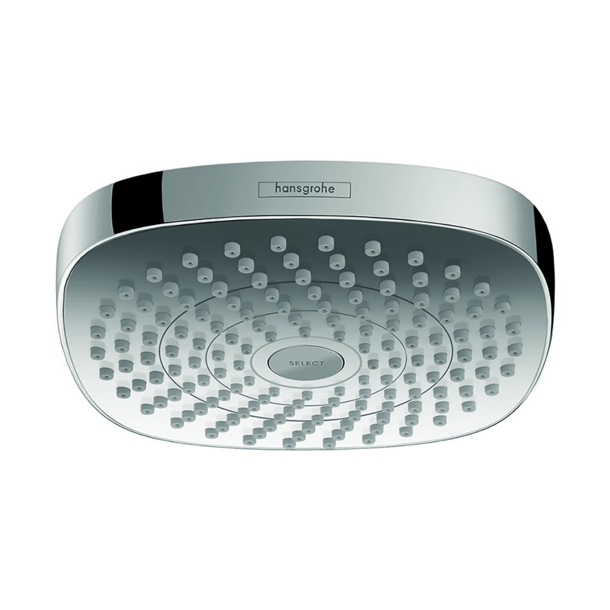 HANSGROHE 04387000 Croma Select E Showerhead 180 2-Jet, 1.8 GPM - Chrome