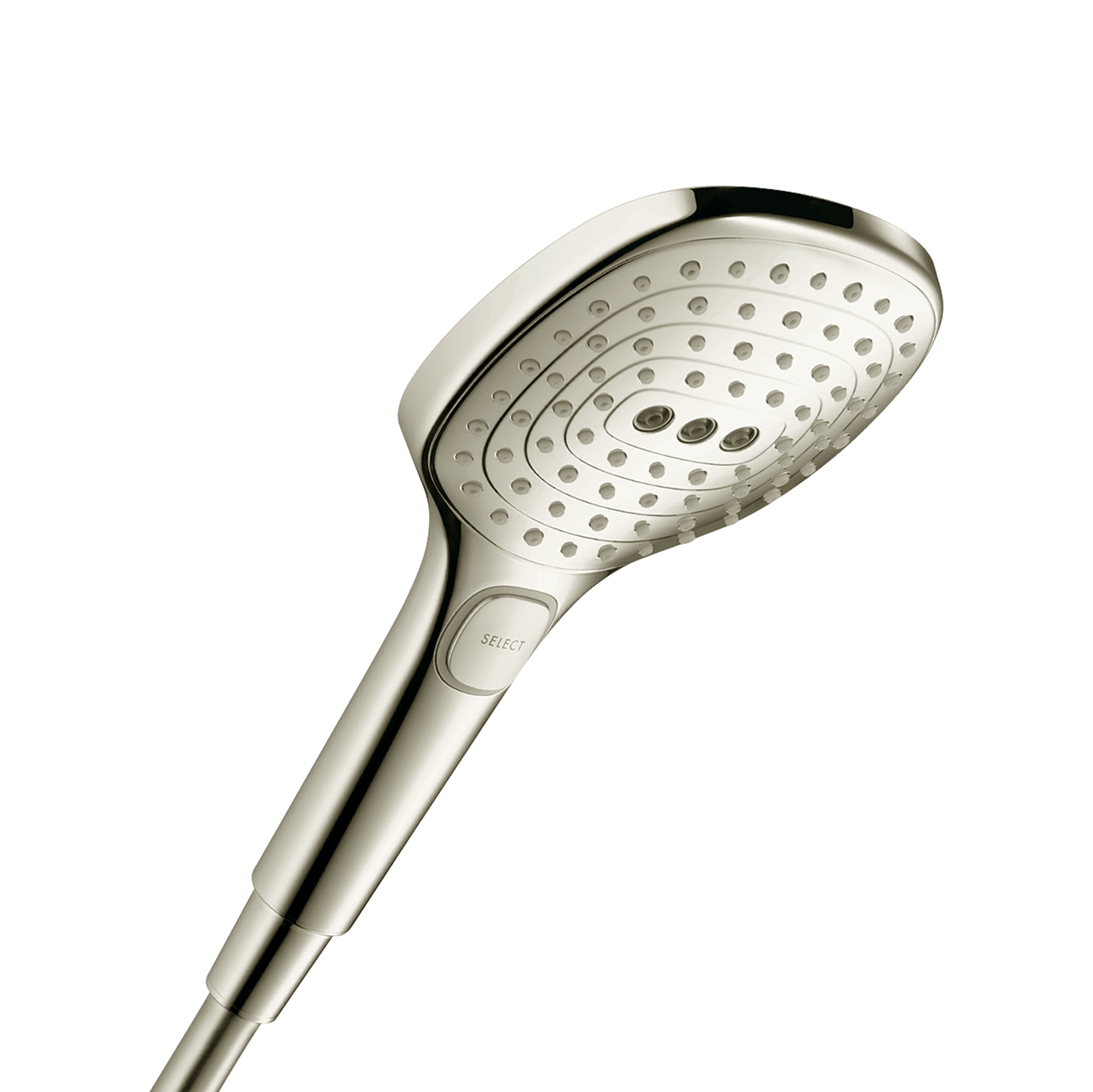 HANSGROHE 26521831 Raindance Select E Handshower 120 3-Jet, 2.5 GPM - Polished Nickel