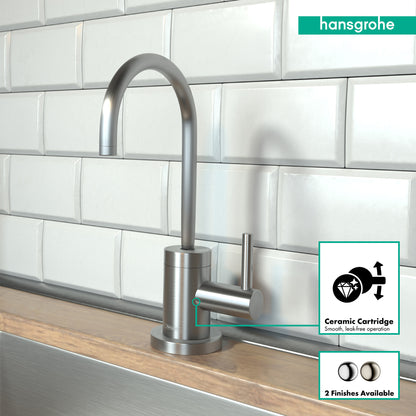 HANSGROHE 04301800 Talis S Beverage Faucet, 1.5 GPM - Stainless Steel Optic