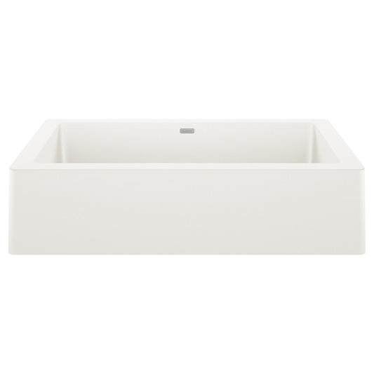 BLANCO 526541 Vintera Vintera SILGRANIT 30" Single Bowl Apron-Front Farmhouse Sink - White in White