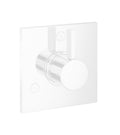 HANSGROHE 04880700 Ecostat Diverter Trim Square Trio/Quattro - Matte White