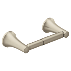 MOEN YB2608BN PYRITE SPRING LOADED PAPER HOLDER, BN - Brushed Nickel