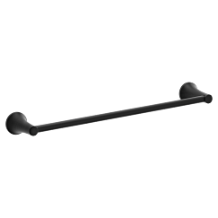 MOEN YB2618BL PYRITE 18" TOWEL BAR, BL - Matte Black