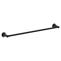 MOEN YB2624BL PYRITE 24" TOWEL BAR, BL - Matte Black