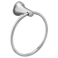 MOEN YB2686CH PYRITE TOWEL RING, CH - Chrome