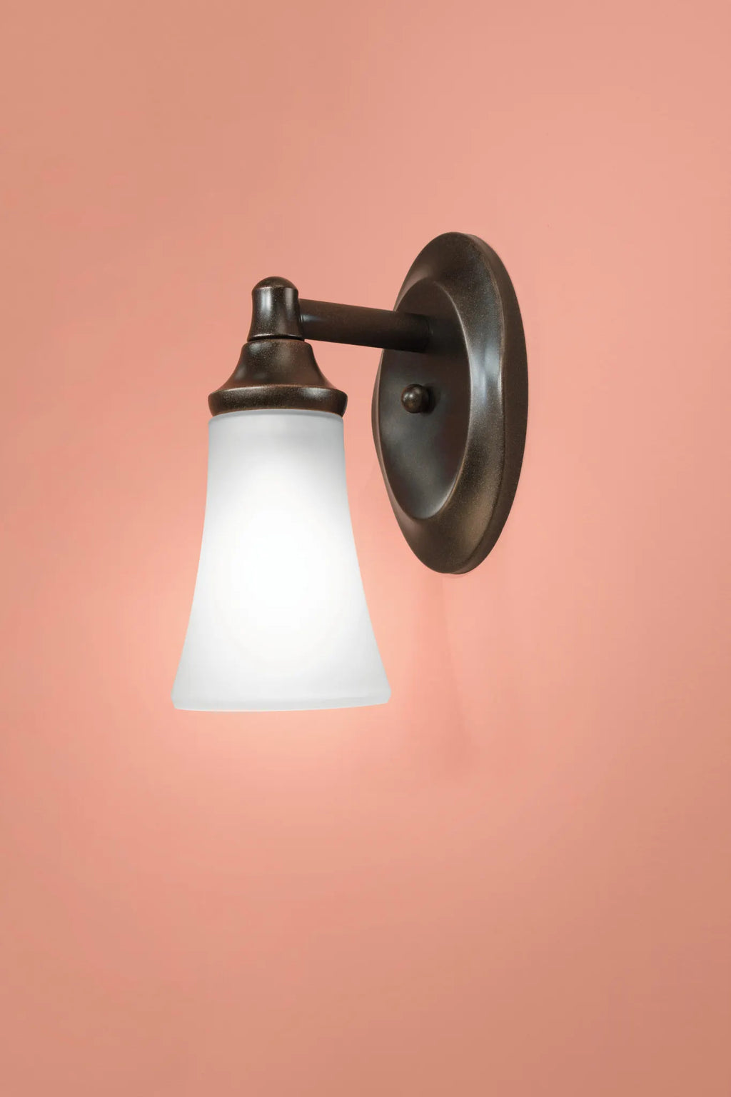 MOEN YB2861ORB Eva  One Globe Bath Light In Oil Rubbed Bronze