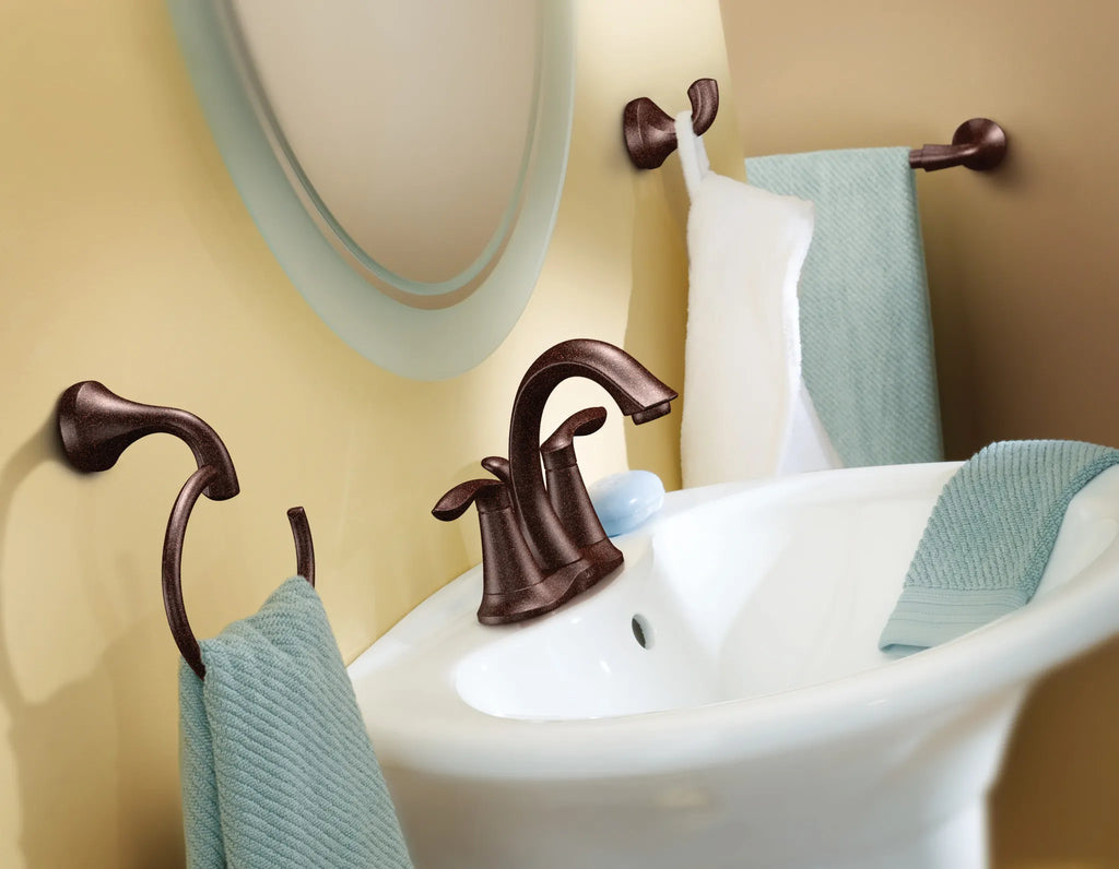 MOEN YB2824ORB Eva  24" Towel Bar In Oil Rubbed Bronze