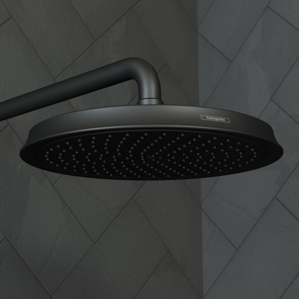 HANSGROHE 28427671 Raindance Classic Showerhead 240 1-Jet, 2.5 GPM - Matte Black