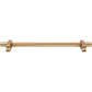 JEFFREY ALEXANDER 598-18SBZ Larkin Knurled Center 18" Center-to-Center Appliance Pull - Satin Bronze