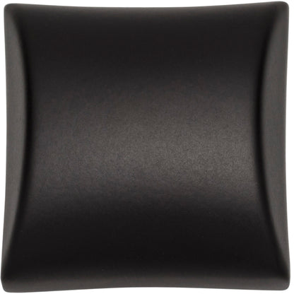 ELEMENTS 525MB Glendale 1-1/8" Length Square Knob - Matte Black