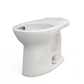 TOTO C776CEFG#11 Drake Elongated Universal Height TORNADO FLUSH Toilet Bowl with CEFIONTECT , Colonial White