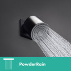 HANSGROHE 24131671 Pulsify S Showerhead 105 1-Jet, 2.5 GPM - Matte Black
