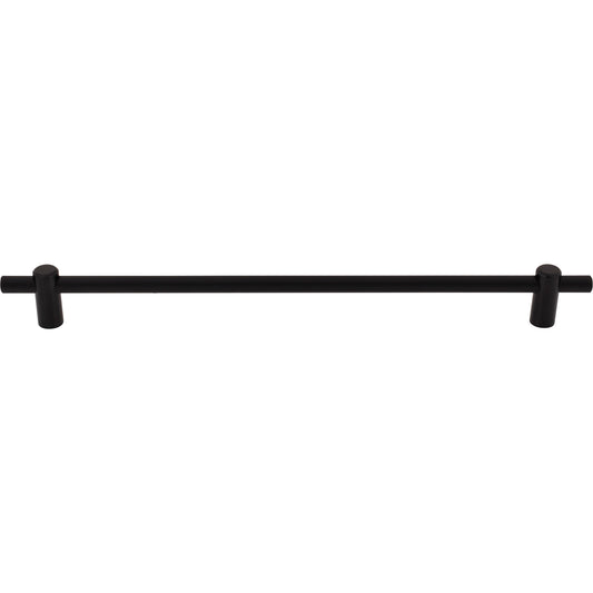 TOP KNOBS TK3259BLK Dempsey 18" Center to Center Bar Pull - Flat Black