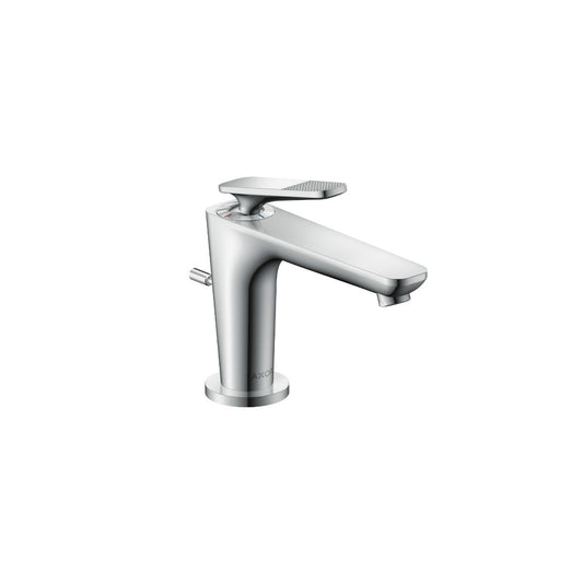AXOR 49011001 Citterio C Single-Hole Faucet 90 CoolStart with Pop-Up Drain-Cubic Cut, 1.2 GPM - Chrome