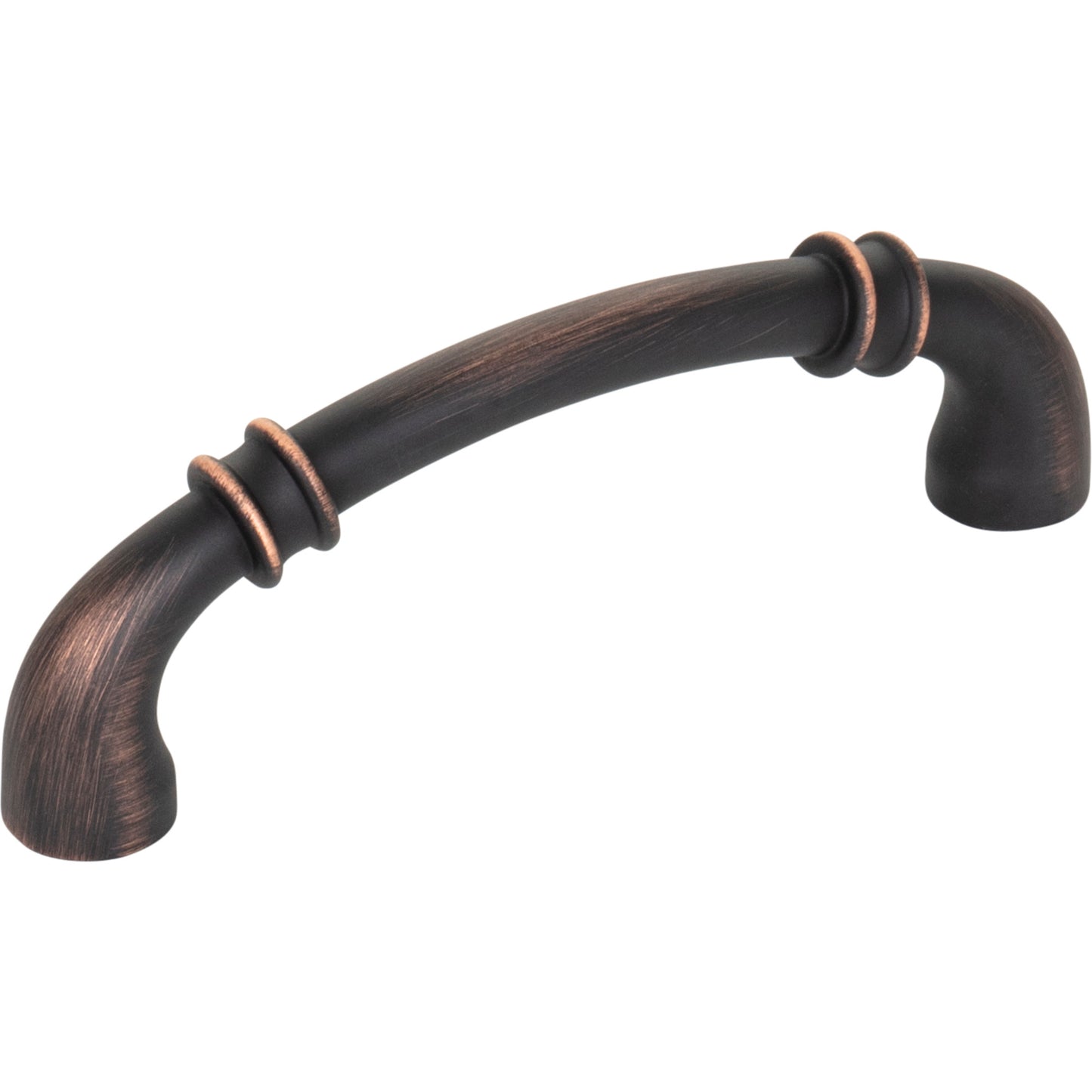 JEFFREY ALEXANDER 445-96DBAC Marie 96 mm Center-to-Center Bar Pull - Brushed Oil Rubbed Bronze