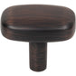 JEFFREY ALEXANDER 329L-DBAC Loxley 1-1/2" Length Rectangle Knob - Brushed Oil Rubbed Bronze