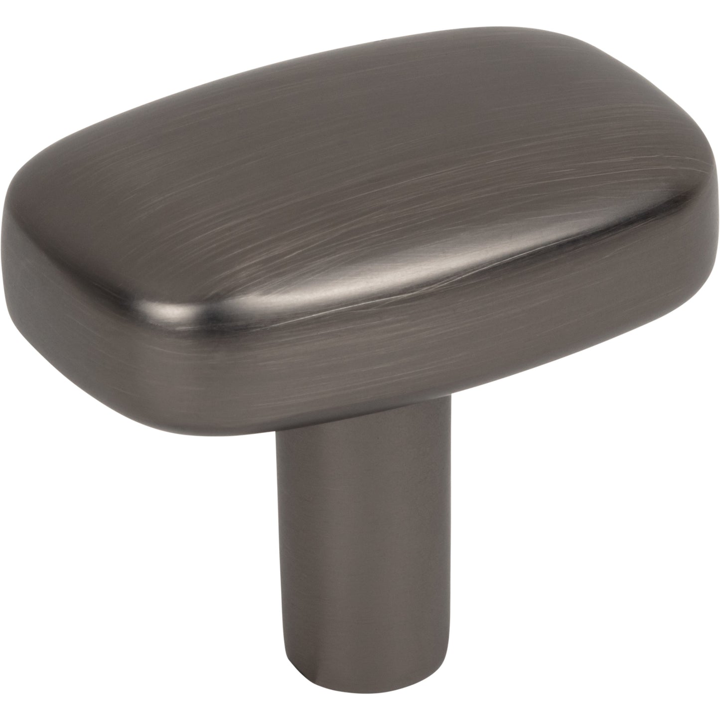 JEFFREY ALEXANDER 329L-BNBDL Loxley 1-1/2" Length Rectangle Knob - Brushed Pewter