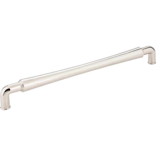 JEFFREY ALEXANDER 537-12NI Bremen 2 12" Center-to-Center Appliance Pull - Polished Nickel