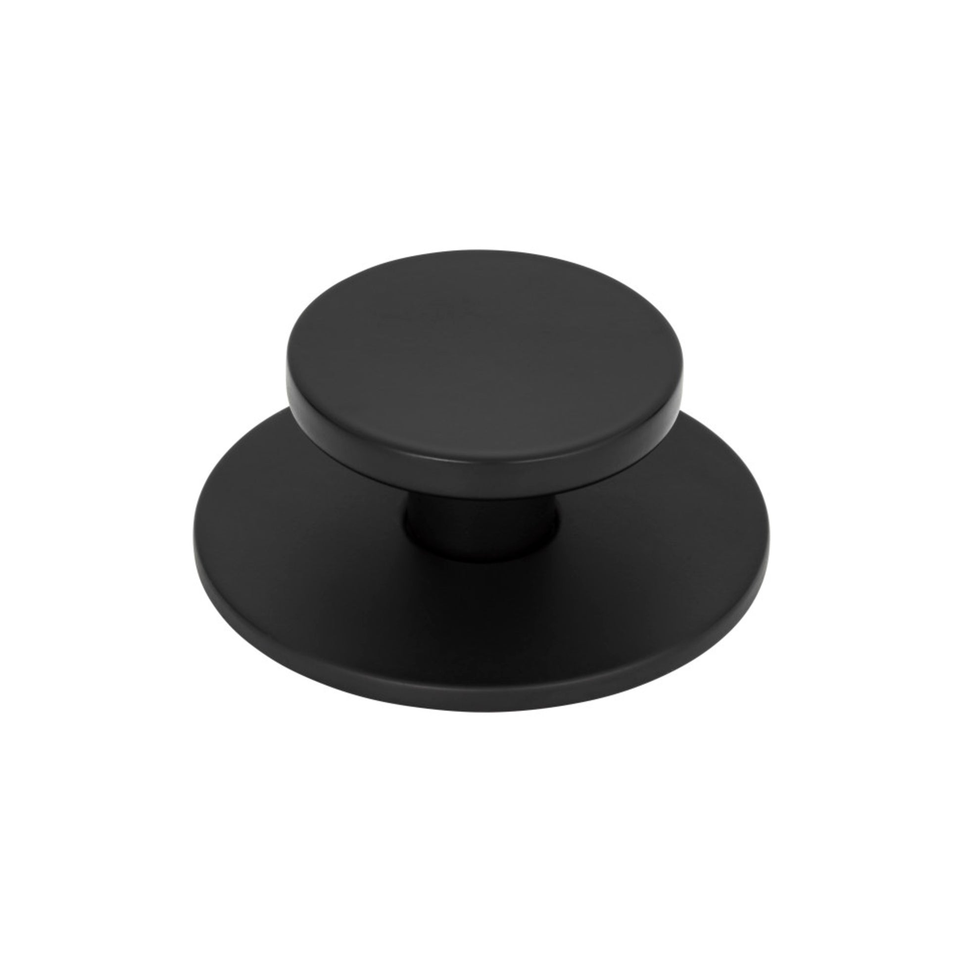 ATLAS A601-BL Dot 2" Diameter Round Knob - Matte Black