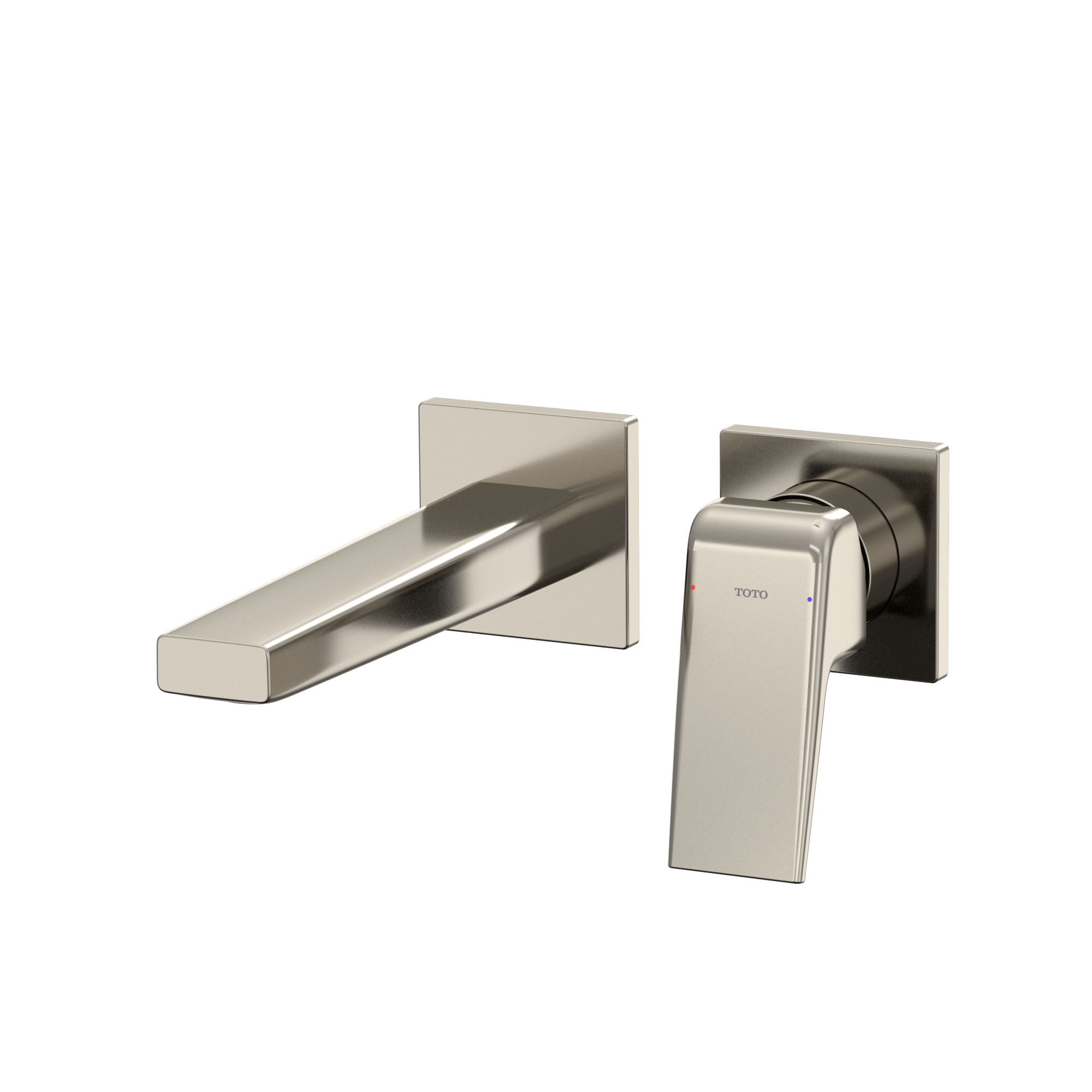 TOTO TLG10307U#PN Gb 1.2 Gpm Wall-Mount Single-Handle Bathroom Faucet With Comfort Glide Technology - Polished Nickel