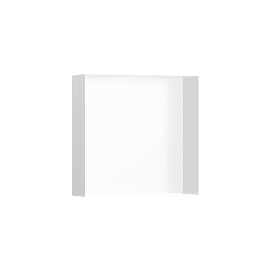 HANSGROHE 56073700 XtraStoris Minimalistic Wall Niche Frameless 12"x 12"x 4"  in Matte White