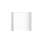 HANSGROHE 56073700 XtraStoris Minimalistic Wall Niche with Open Frame 12"x 12"x 4" - Matte White
