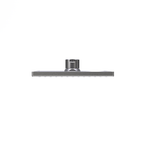 TOTO TBW08002U1#BN G Series 2.5 Gpm Single Spray 10 Inch Square Showerhead With Comfort Wave - Brushed Nickel
