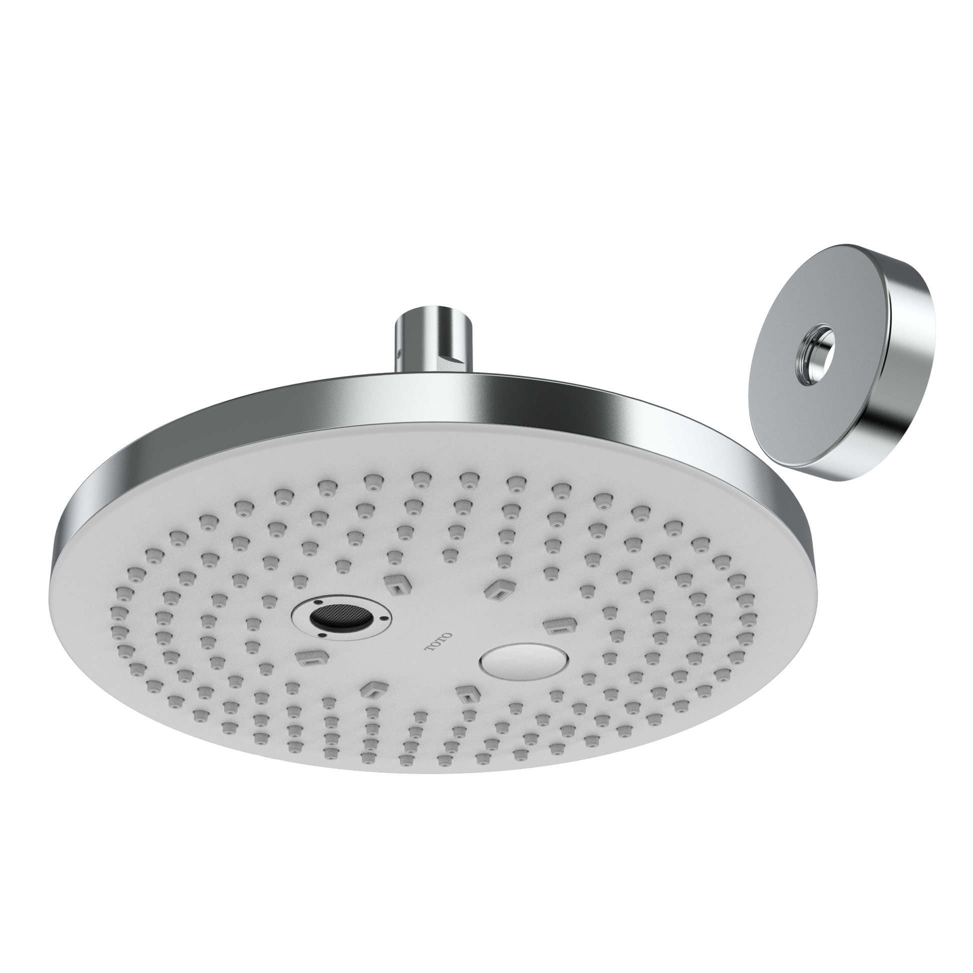 TOTO TBW01004U1#CP G Series 2.5 Gpm Two Spray Function 8.5 Inch Round Showerhead With Comfort Wave And Warm Spa - Polished Chrome