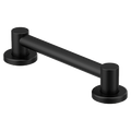 MOEN YG0412BL Matte black 12" designer grab bar - Matte Black