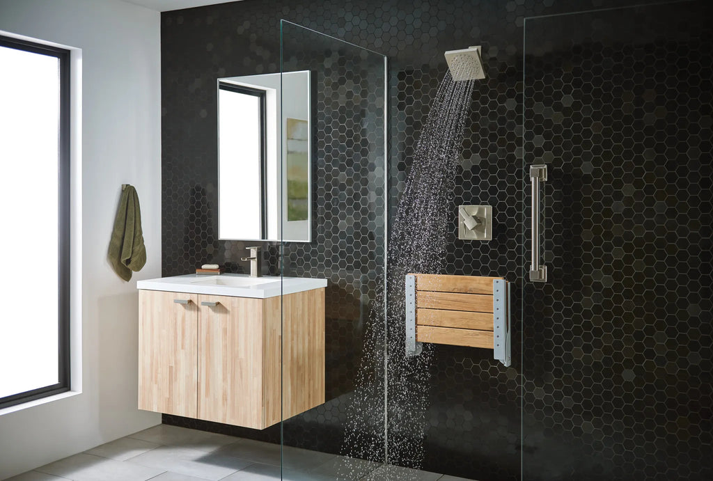 MOEN TS2712BN 90 Degree Posi-Temp Shower Only - Brushed Nickel