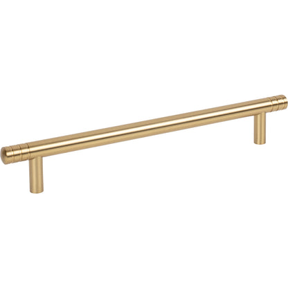 ATLAS A955-WB Griffith 7 9/16" Center to Center Bar Pull - Warm Brass