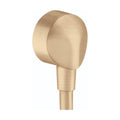HANSGROHE 27458143 FixFit Wall Outlet with Check Valves - Brushed Bronze