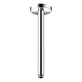 AXOR 26433001 ShowerSolutions Extension Pipe for Ceiling Mount, 12" - Chrome