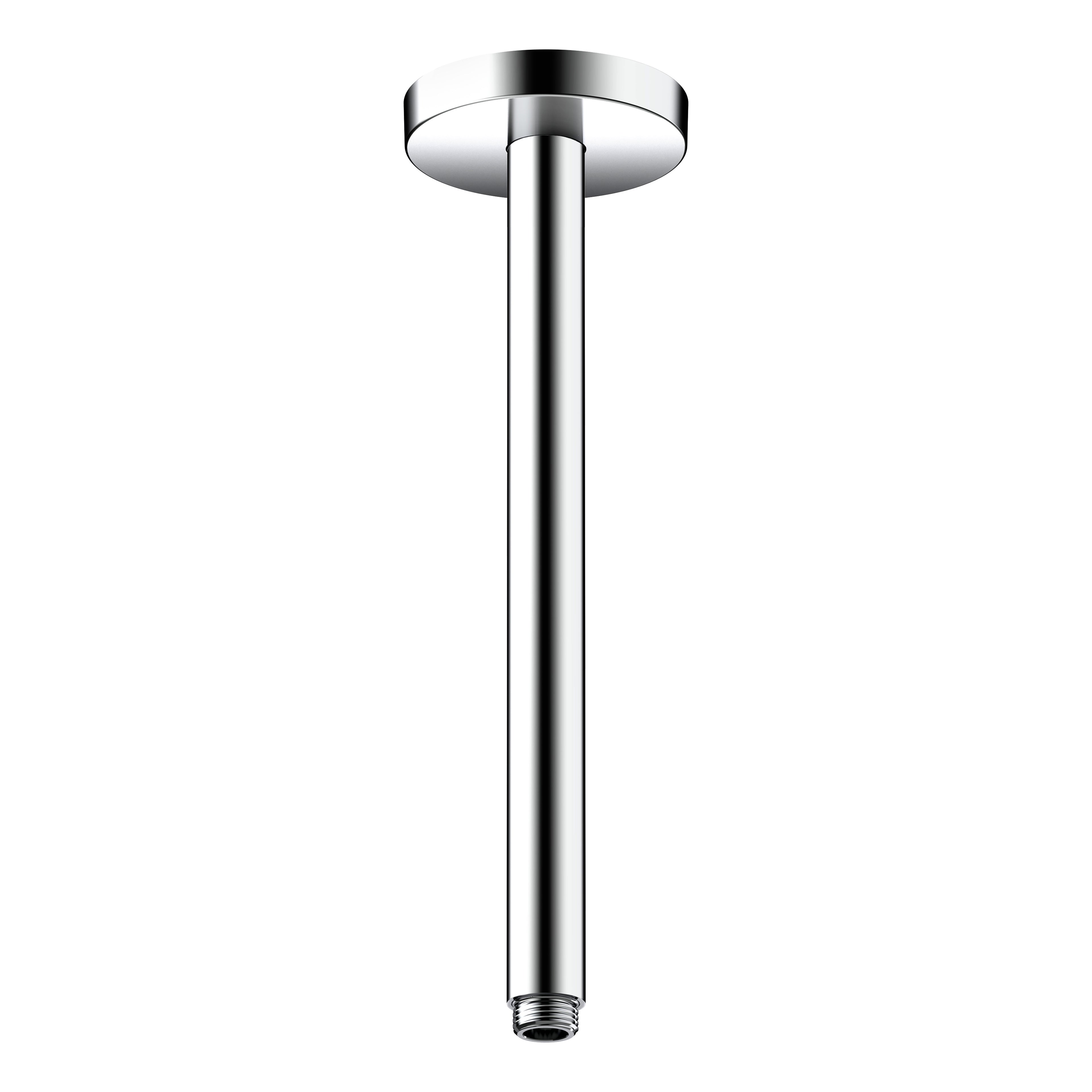 AXOR 26433001 ShowerSolutions Extension Pipe for Ceiling Mount, 12" - Chrome