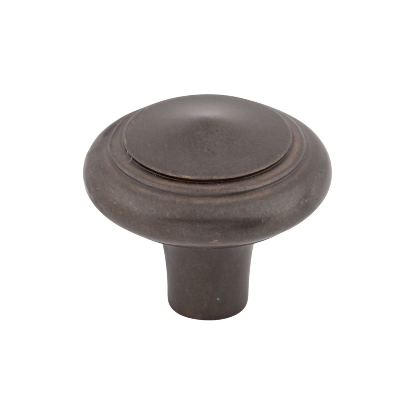 TOP KNOBS M1492 Aspen Peak 1 5/8" Diameter Round Knob - Medium Bronze