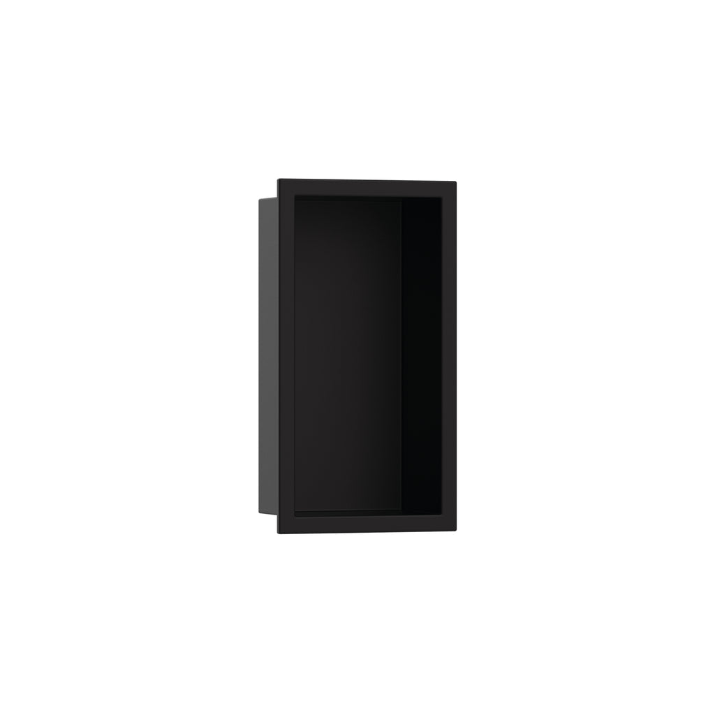HANSGROHE 56057670 XtraStoris Original Wall Niche with Integrated Frame 12"x 6"x 4" - Matte Black
