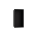 HANSGROHE 56057670 XtraStoris Original Wall Niche with Integrated Frame 12"x 6"x 4" - Matte Black