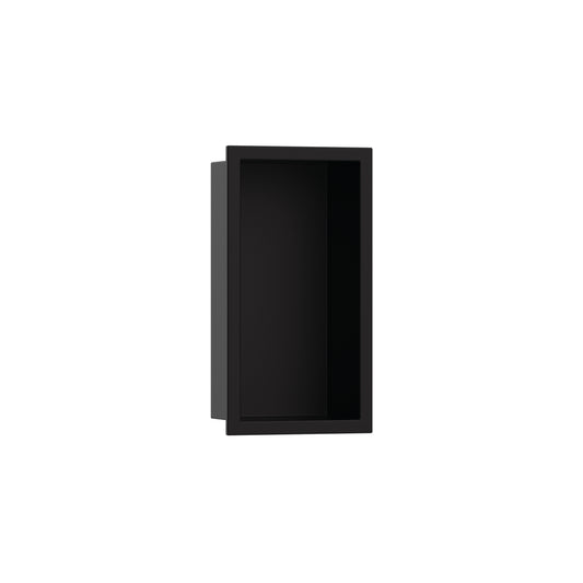 HANSGROHE 56057670 XtraStoris Original Wall Niche with Integrated Frame 12"x 6"x 4" - Matte Black