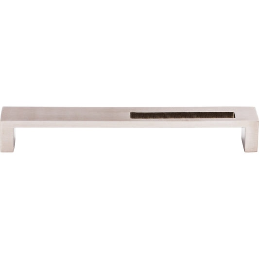 TOP KNOBS TK267SS Modern Metro Slot 7" Center to Center Bar Pull , Stainless Steel