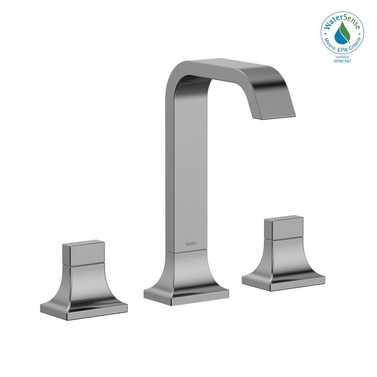 TOTO TLG08201U#CP Gc 1.2 Gpm Two Handle Widespread Bathroom Sink Faucet - Polished Chrome