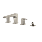 TOTO TBG07202U#BN Ge Two-Handle Deck-Mount Roman Tub Filler Trim With Handshower - Brushed Nickel