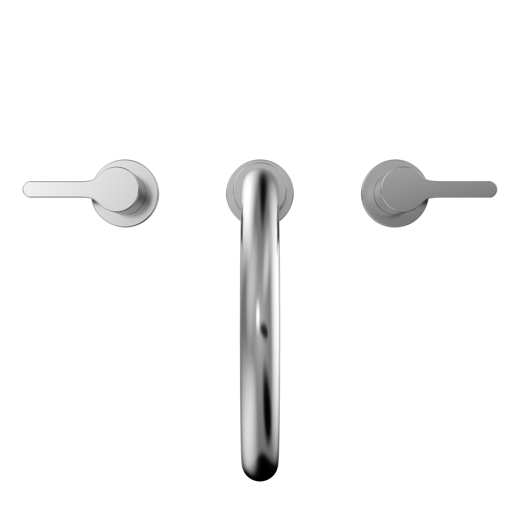 TOTO TBS01201U#CP Lb Two-Handle Deck-Mount Roman Tub Filler Trim - Polished Chrome