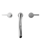 TOTO TBS01201U#CP Lb Two-Handle Deck-Mount Roman Tub Filler Trim - Polished Chrome