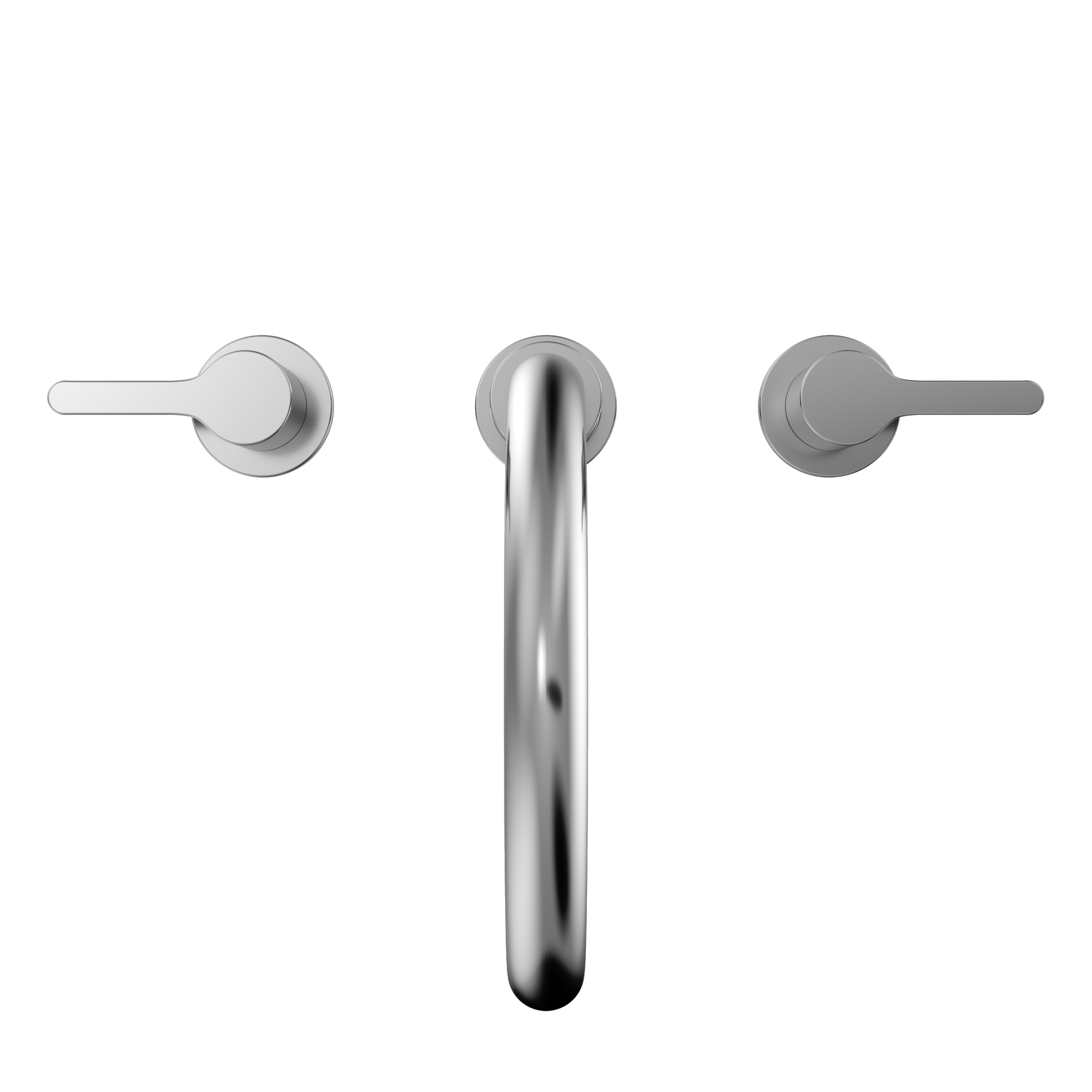 TOTO TBS01201U#CP Lb Two-Handle Deck-Mount Roman Tub Filler Trim - Polished Chrome