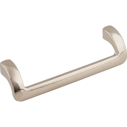 TOP KNOBS TK951PN Kentfield 5 1/16" Center to Center Drop Handle - Polished Nickel