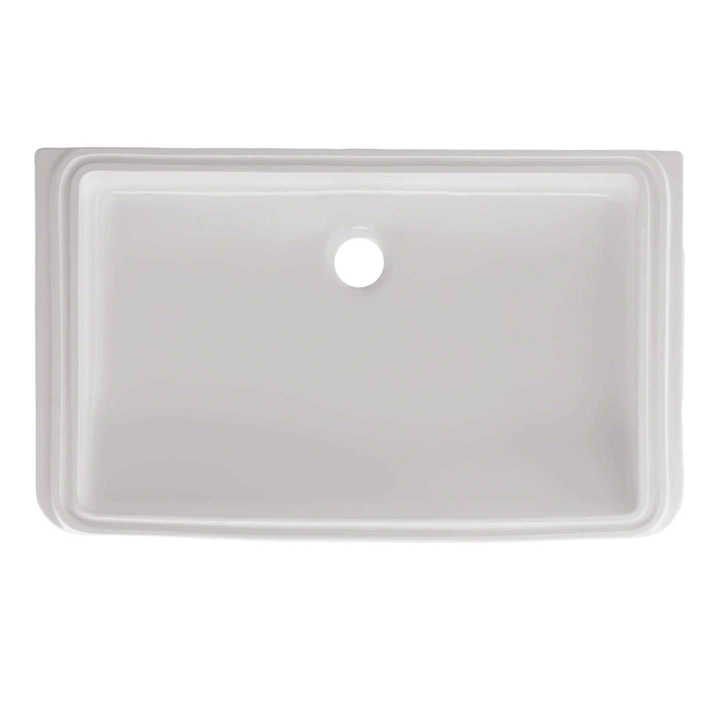 TOTO LT191G#11 Rectangular Undermount Bathroom Sink with CEFIONTECT , Colonial White