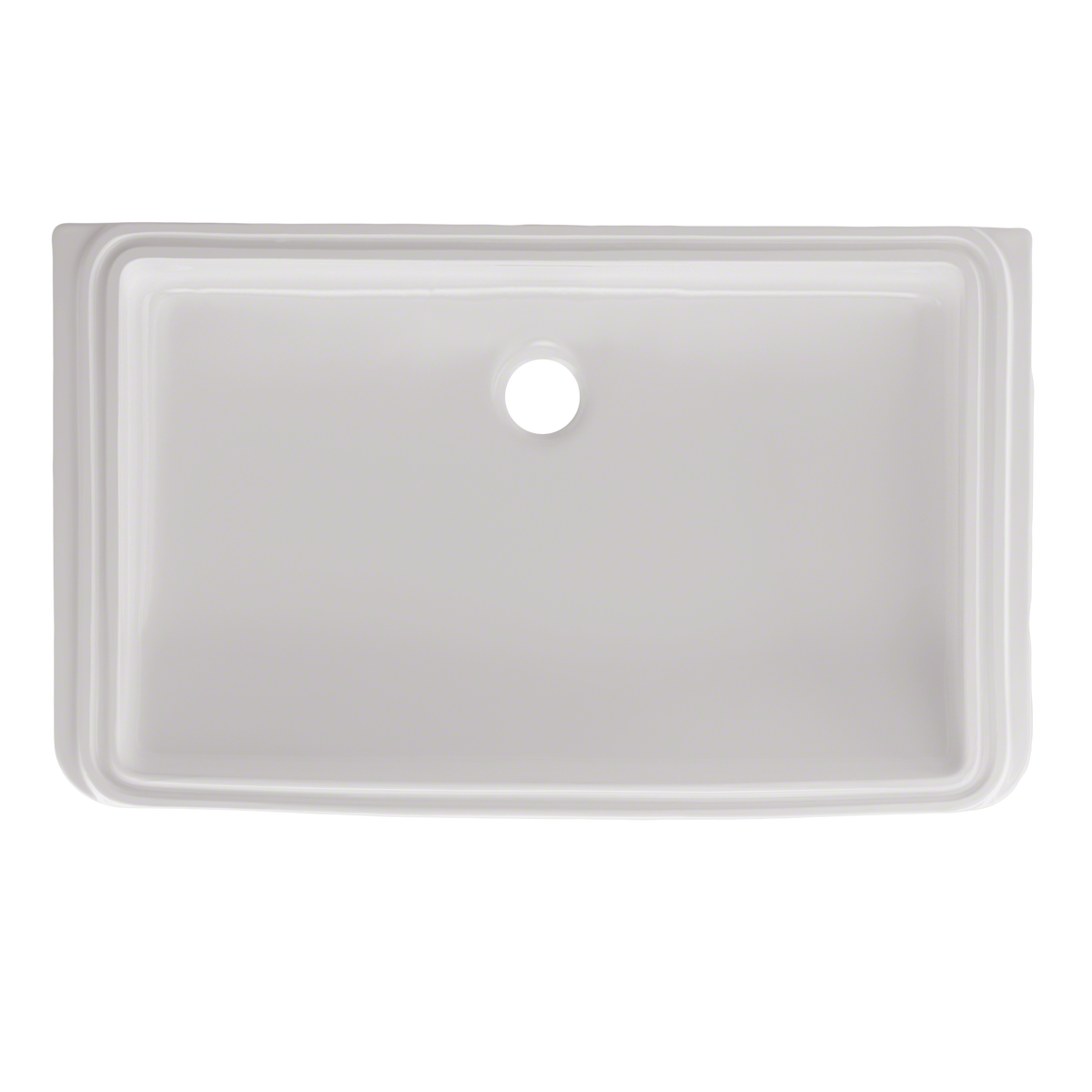 TOTO LT191G#11 Rectangular Undermount Bathroom Sink With Cefiontect - Colonial White
