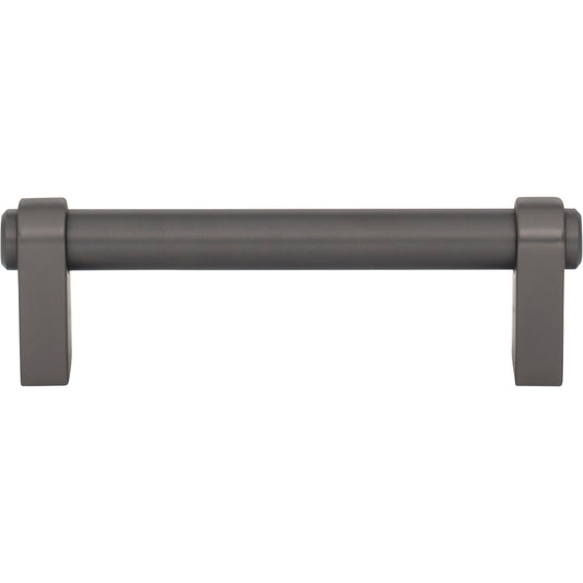 TOP KNOBS TK3210AG Lawrence 3 3/4" Center to Center Bar Pull - Ash Gray